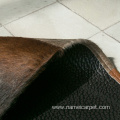 Luxury real Cow hide Patchwork leather area rug